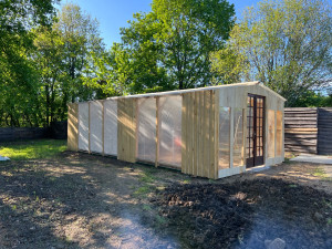Photo de galerie - Création d’une serre de jardin ou de petite dépendance 