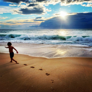 Photo de galerie - Photographie enfant sur la plage 