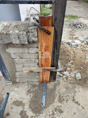 Photo de galerie - Coffrage avant de couler le béton 