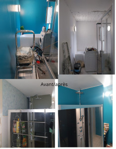 Photo de galerie - Rénovation salle de bain.