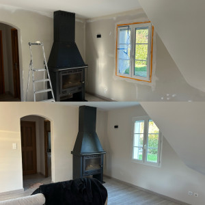 Photo de galerie - Changement couleur salon 