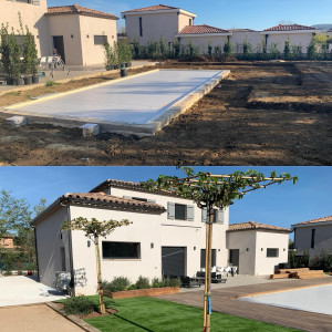 Photo de galerie - Avant / Après notre passage