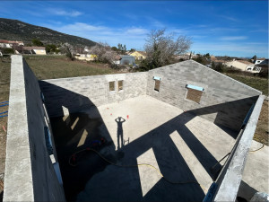 Photo de galerie - Construction de villas ? Murs de jardin & murs de soutènement ? Escaliers intérieurs et extérieurs ? Construction de Piscines