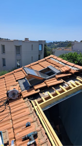 Photo de galerie - Entretien, traitement et rénovation de charpente et couverture 