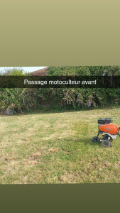 Photo de galerie - Passage motoculteur
