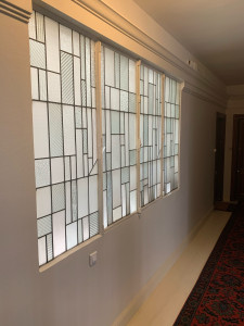 Photo de galerie - Revêtement mur et peinture.