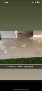 Photo de galerie - Nettoyage terrasse client satisfait ???