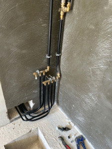 Photo de galerie - Installation de plomberie en Geberit  