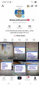 Photo de galerie - Mes cours de maths sur tiktok