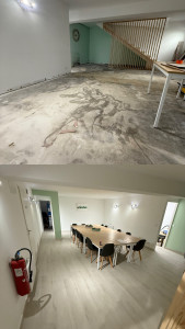Photo de galerie - Pose Parquet 