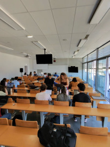 Photo de galerie - Cours à L’université de Bordeaux