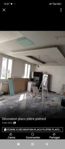 Photo de galerie - Plâtrerie - Murs - Plafonds