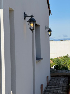 Photo de galerie - Pose d éclairage extérieur 