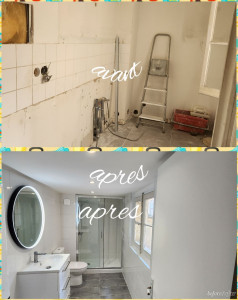 Photo de galerie - Rénovation salle de bain 