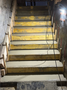 Photo de galerie - Rénovation de l'escalier du centre d'affaires