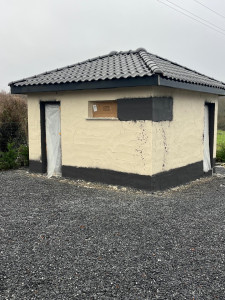 Photo de galerie - Enduit projeté