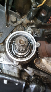 Photo de galerie - Remplacement roulement 