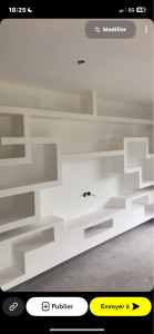 Photo de galerie - Plâtrerie - Murs - Plafonds