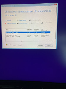 Photo de galerie - Installation de Windows 11 Pro