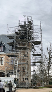 Photo de galerie - Mise en place d’un échafaudage 