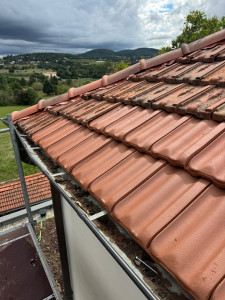 Photo de galerie - Rénovation et changement de quelques tuiles cassées