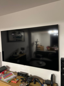 Photo de galerie - Pose tv 220cm