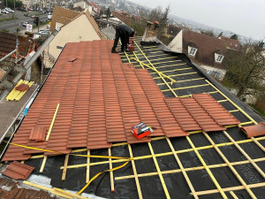 Photo de galerie - Modification de toiture, changement de toiture nettoyage, toiture