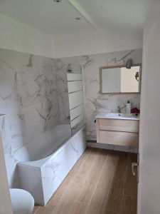Photo de galerie - Remplacement salle de bain