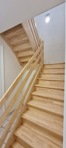 Photo de galerie - Création escalier sur mesure 