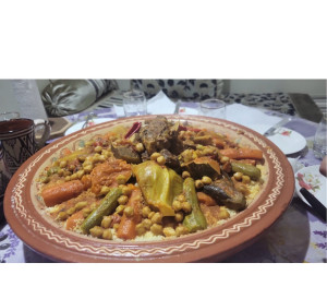 Photo de galerie - Couscous avec viande ou poulet (au choix)