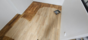 Photo de galerie - Rénovation parquet massif 1