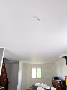 Photo de galerie - Rénovation complète d'un plafond 