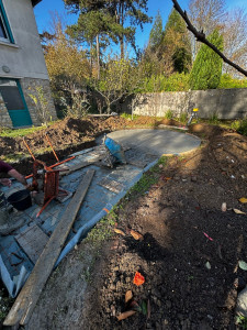 Photo de galerie - Coulages de dalle 