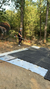 Photo de galerie - Débroussaillage de ronces sur un terrain de 3hectare