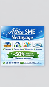 Photo de galerie - Nettoyage bureaux, état des lieux, salle de fête ou le repassage prenez contact.