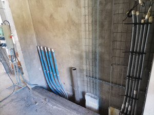 Photo de galerie - Tirage d'alimentation sous dallages 