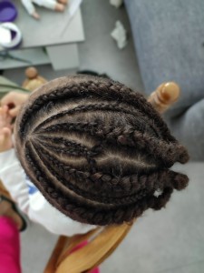 Photo de galerie - Tresses collées sans rajout 