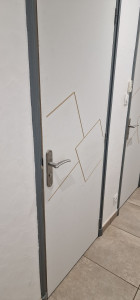 Photo de galerie - Installation des porte 