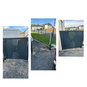 Photo de galerie - Installation d’un portillon 