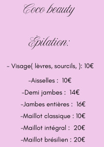 Photo de galerie - Esthéticienne