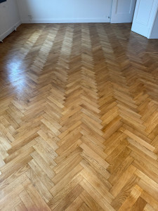 Photo de galerie - Pose de parquet - Revêtement de sol