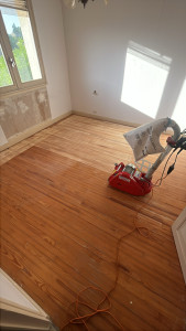 Photo de galerie - Rénovation parquet 