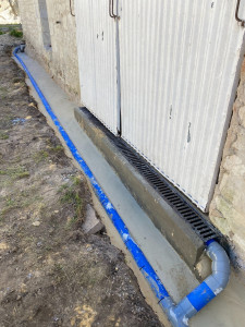Photo de galerie - Réalisation de drainage