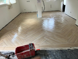 Photo de galerie - Pose de parquet - Revêtement de sol