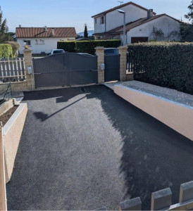 Photo de galerie - Enrobé noir à chaud