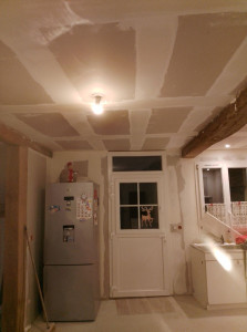 Photo de galerie - Réalisation de joint placo 