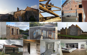 Photo de galerie - Rénovation de A à Z hors électricité de chez moi (petite maison attenante)