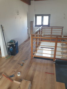 Photo de galerie - Pose de parquet 