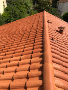 Photo de galerie - Après nettoyage et application de résine coloré 