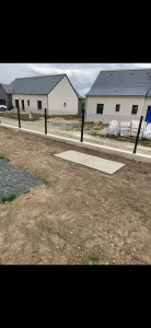 Photo de galerie - Création d'un clôture